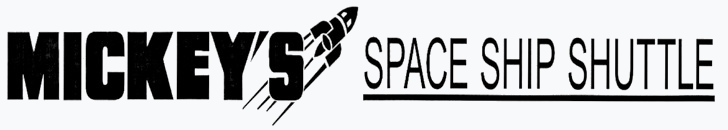Mickey's Space Ship Logo